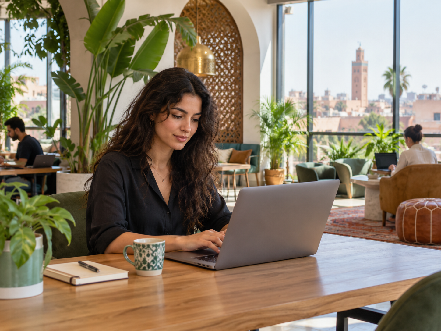Digital nomades et remote workers au Maroc